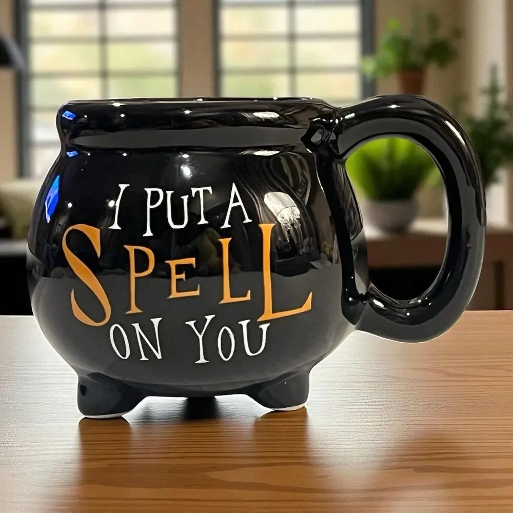 Disney Hocus Pocus Ceramic Footed Caldron Mug I Put A Spell On You Halloween